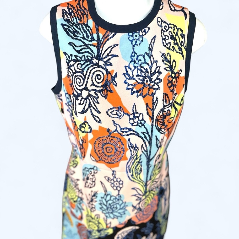Peter Pilotto Size 10 Patchwork Drape‎ floral Mul… - image 5